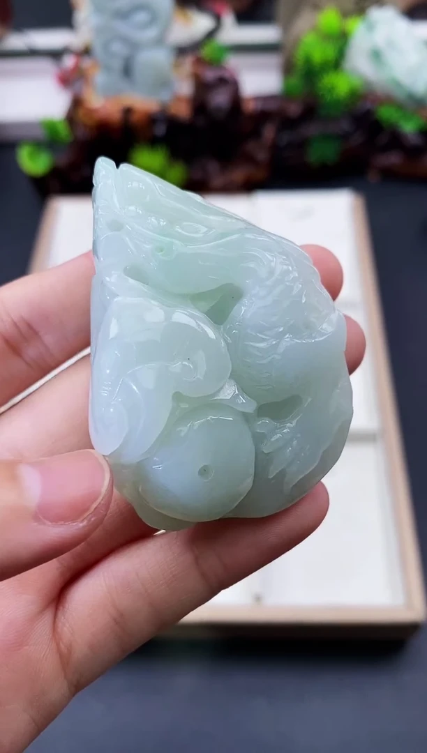 颈饰未镶嵌翡翠天然缅甸A货翡翠