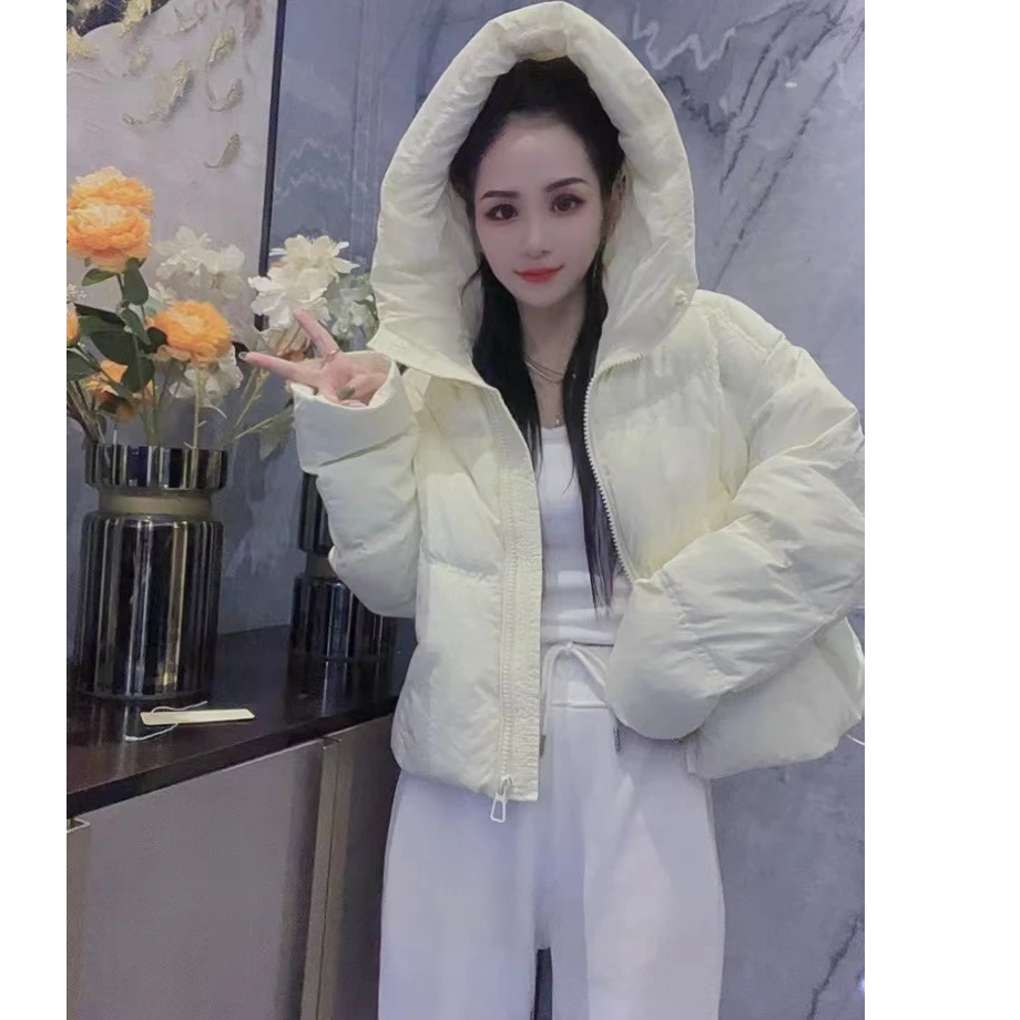 2024【高端白鸭绒】冬季新款外套女款短款羽绒服韩版8803