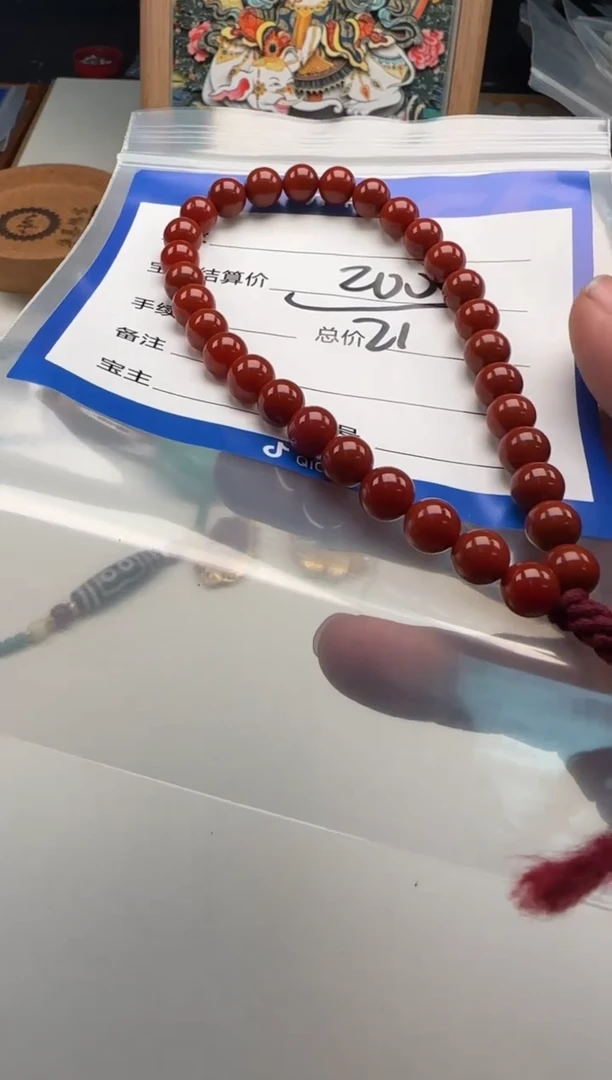 未镶嵌手串手串南红玛瑙1*月手串手串