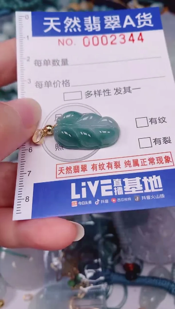 颈饰未镶嵌翡翠00002344