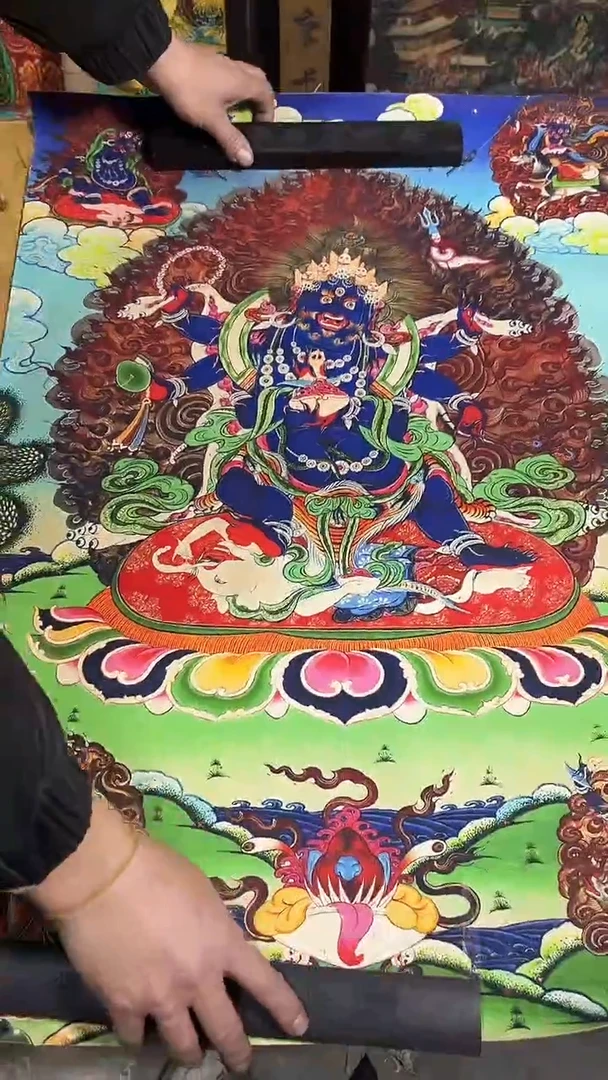 卷轴画卷轴唐卡商品