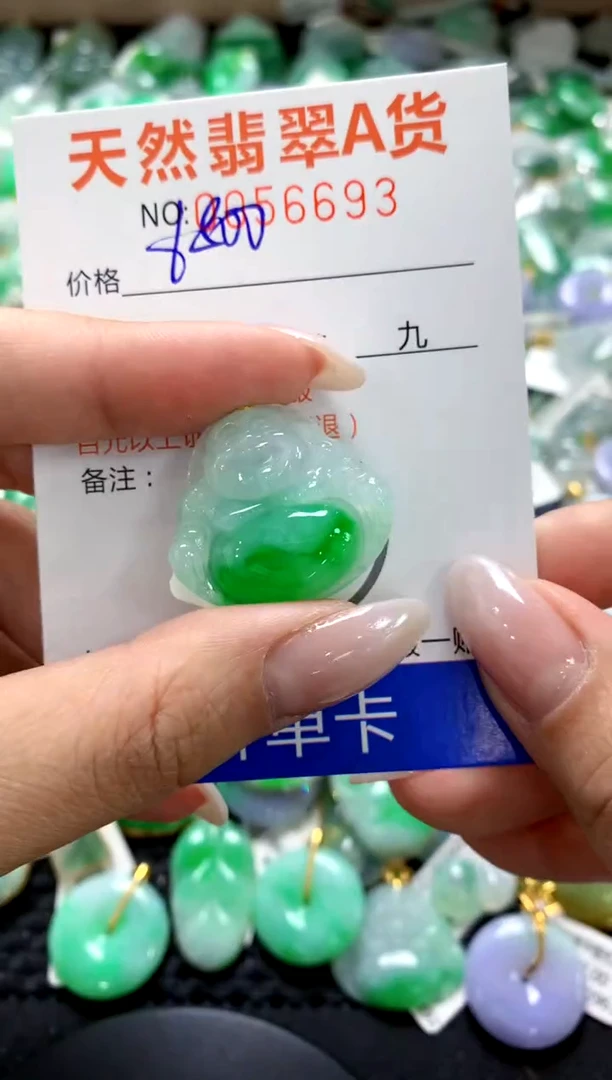 翡翠未镶嵌颈饰1
