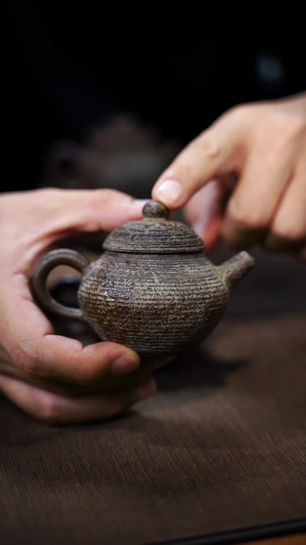 家*全手工制作  古南蛮后手壶