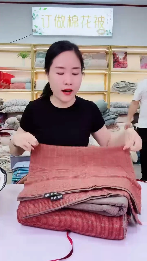 新款品质双层纱提花四件套