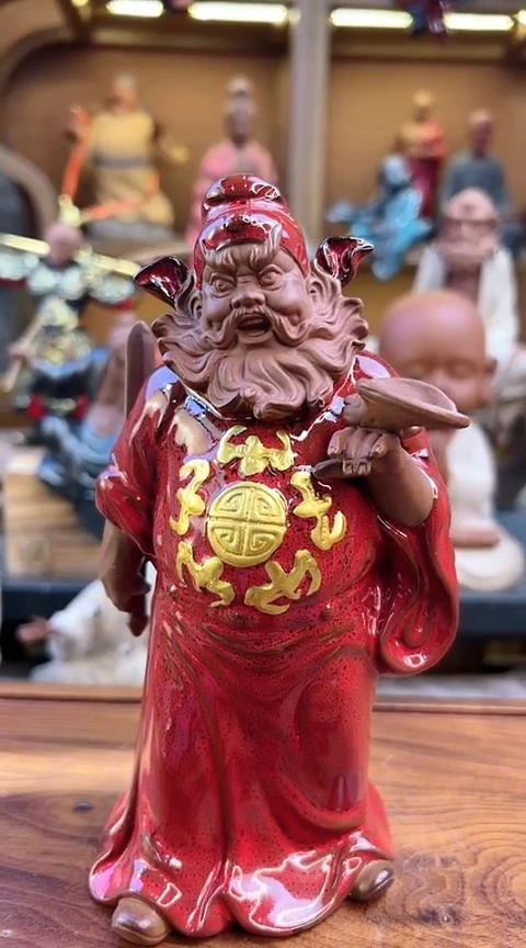 紫砂茶宠器闵茶宠摆件