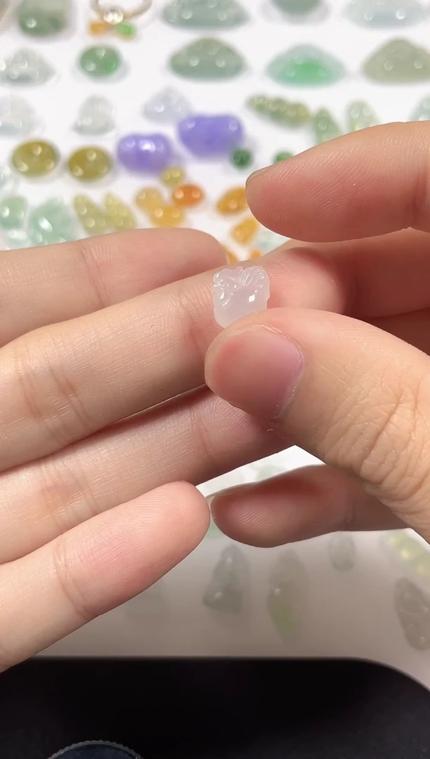 未镶嵌裸石翡翠缅甸天然翡翠8886