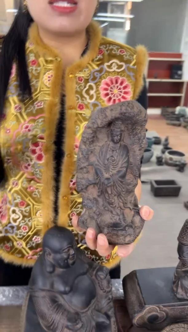 陶土【火山泥】普慈观音