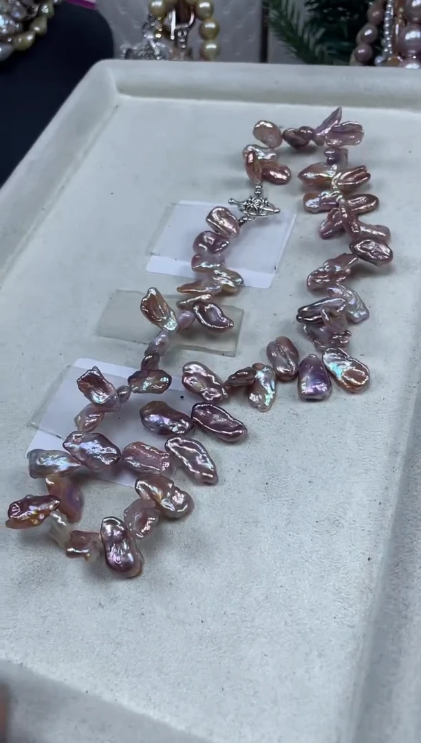 【闪购商品】淡水珍珠项链未镶嵌【纯恬珍珠】