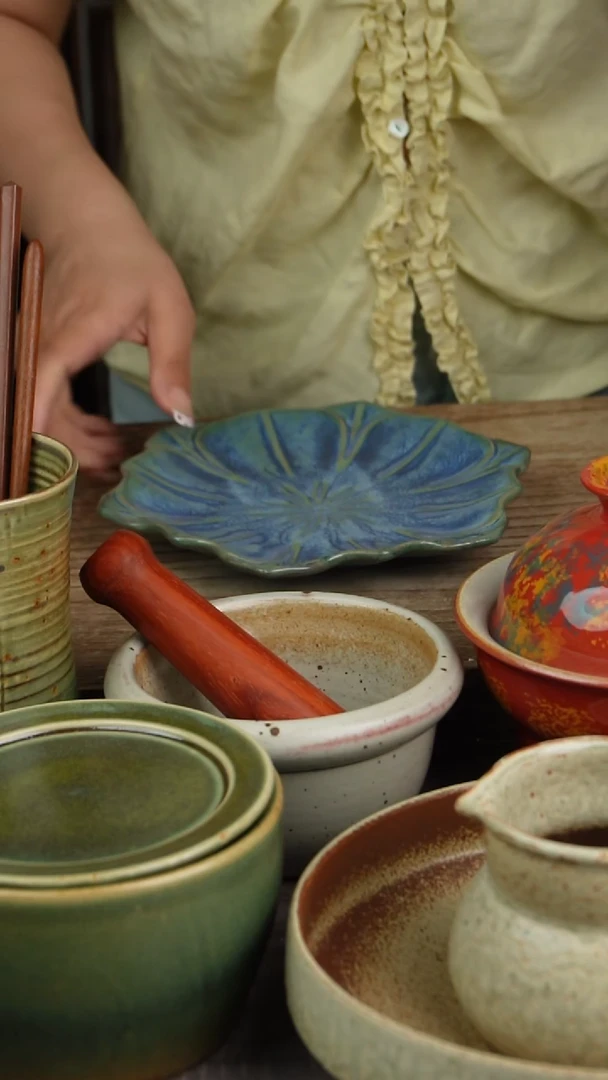 陶瓷景德镇手工高温餐具
