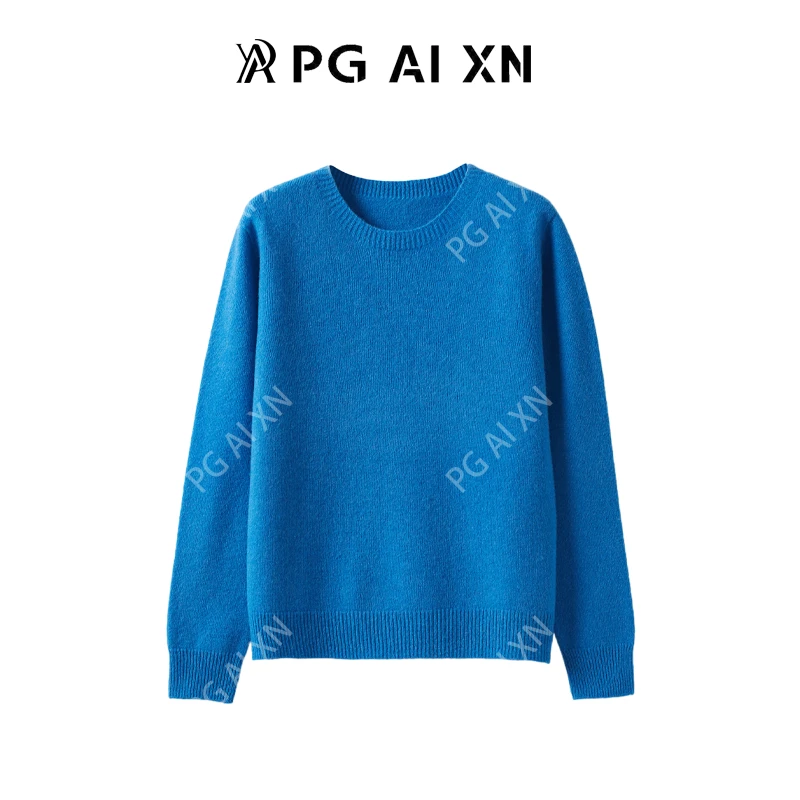 【十三专属】25秋冬纯色系100%绵羊毛一线圆领 PGXN2985