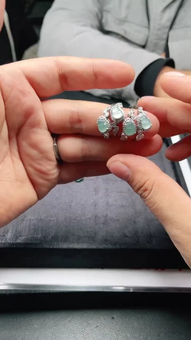 未镶嵌戒指翡翠1个