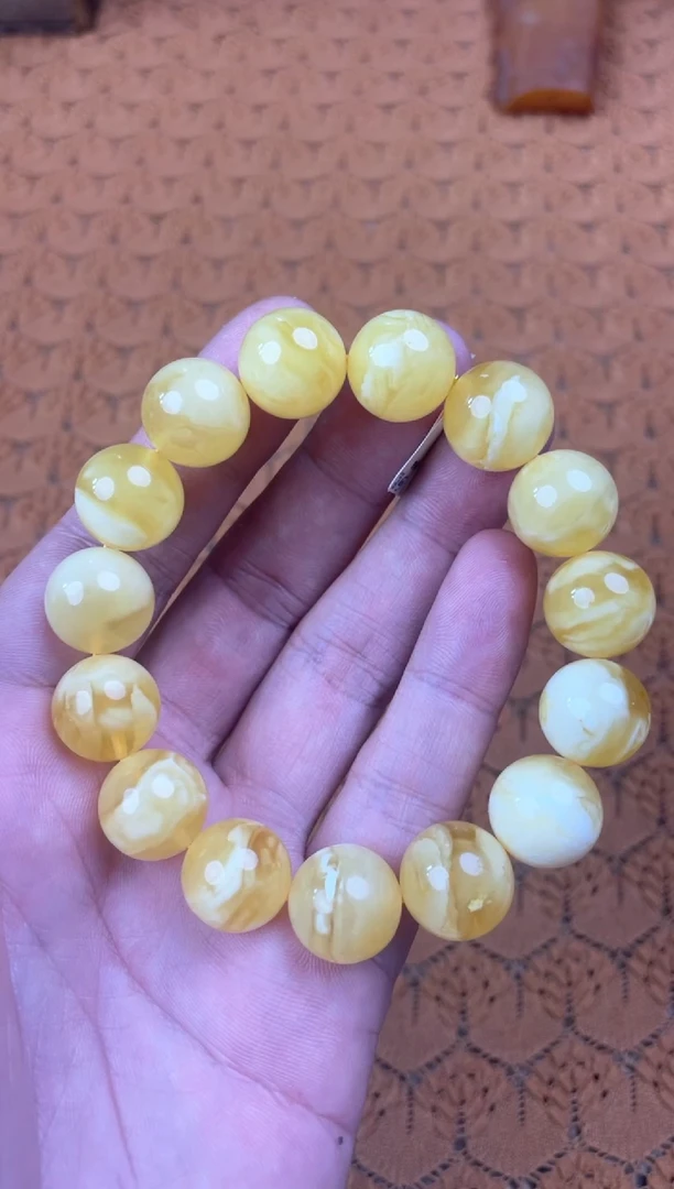 未镶嵌蜜蜡裸石小****〆WML8993瑕疵发一件