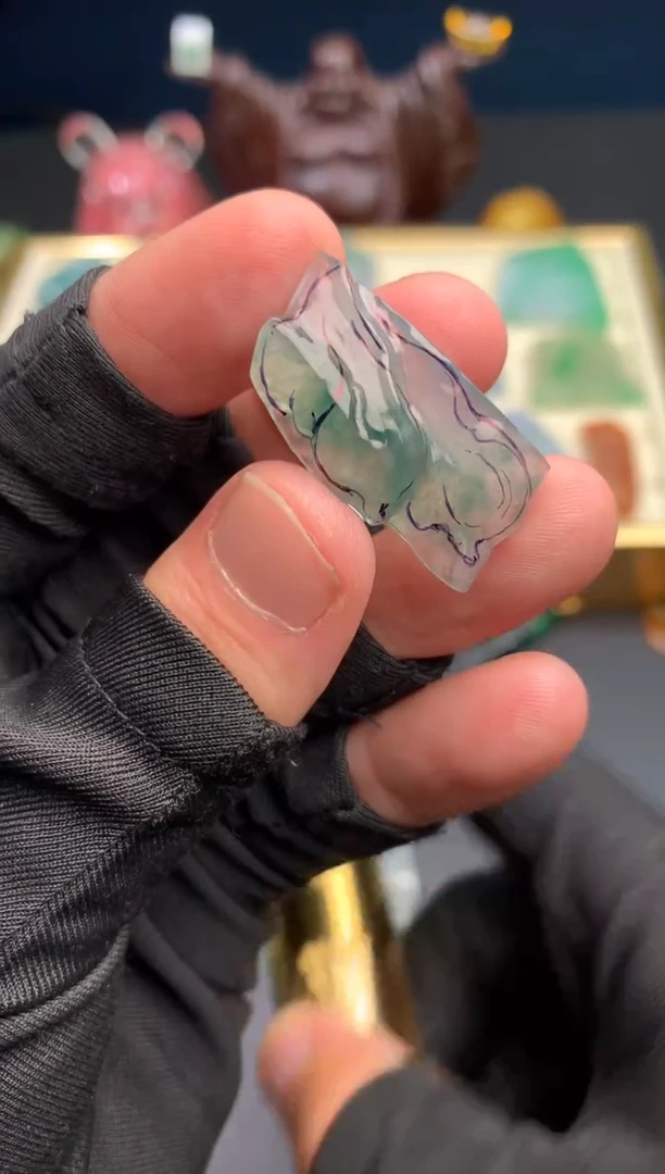 未镶嵌定制翡翠天然翡翠裸石（包工）