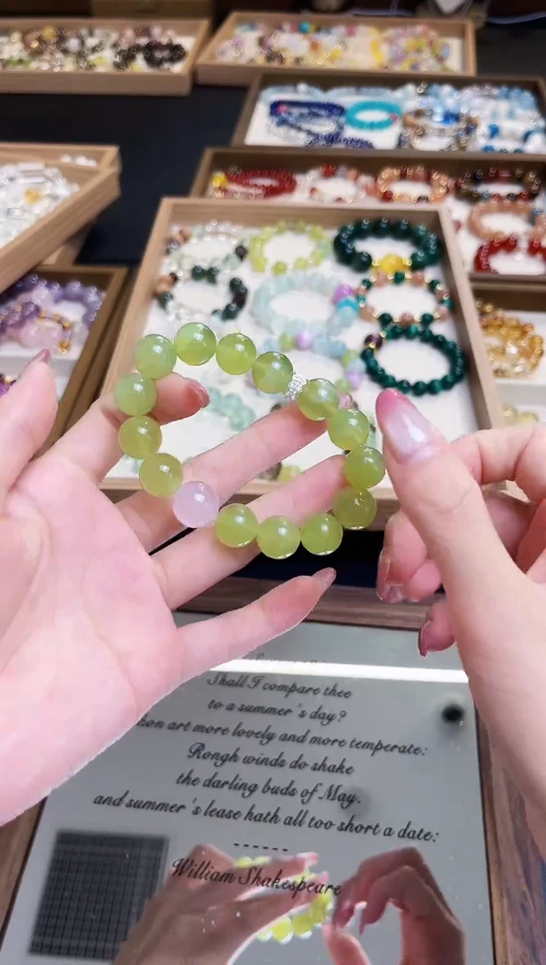 未镶嵌手串水晶夹竹桃/多样性发一