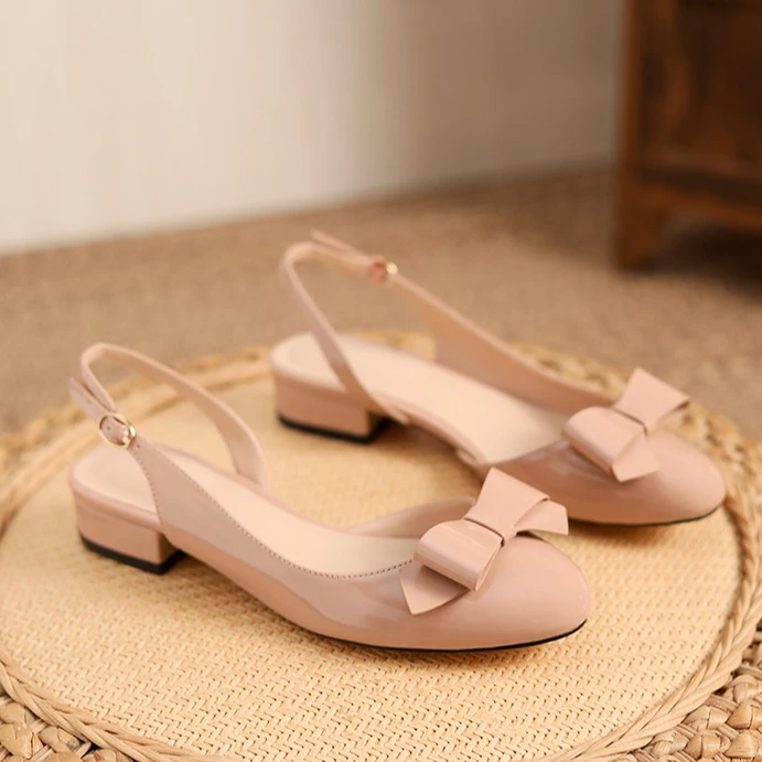 法式软底韩版浅口单鞋女2025新款圆头细跟时装高跟鞋时尚仙女气质