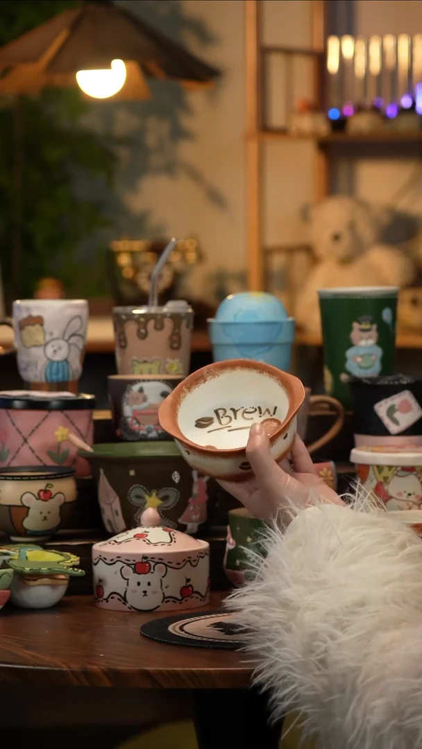 摆件陶景德镇原创手工陶瓷A258