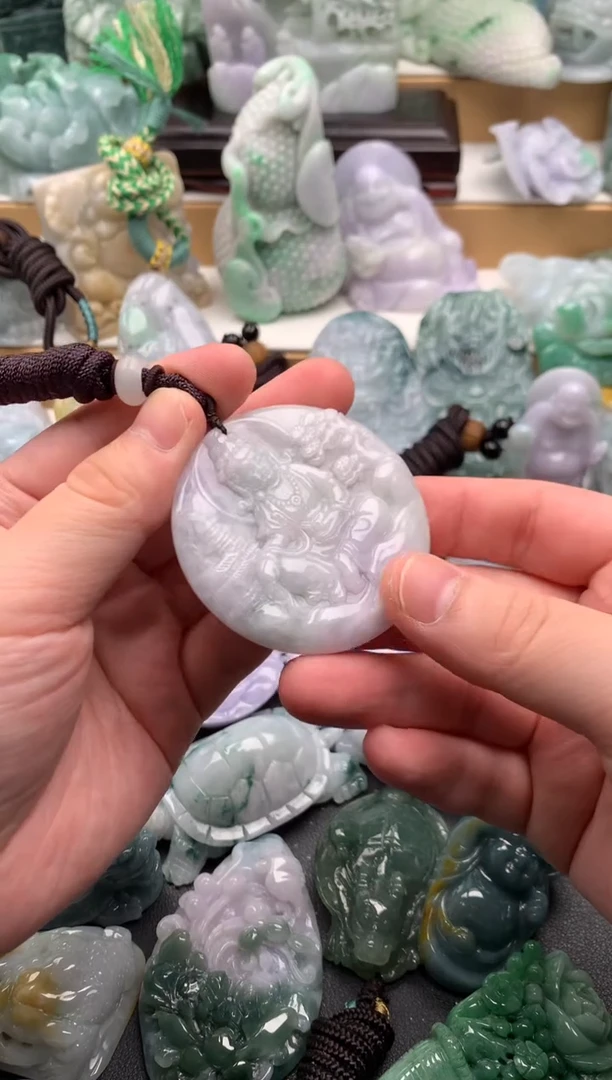 吊坠(不含链)未镶嵌翡翠1