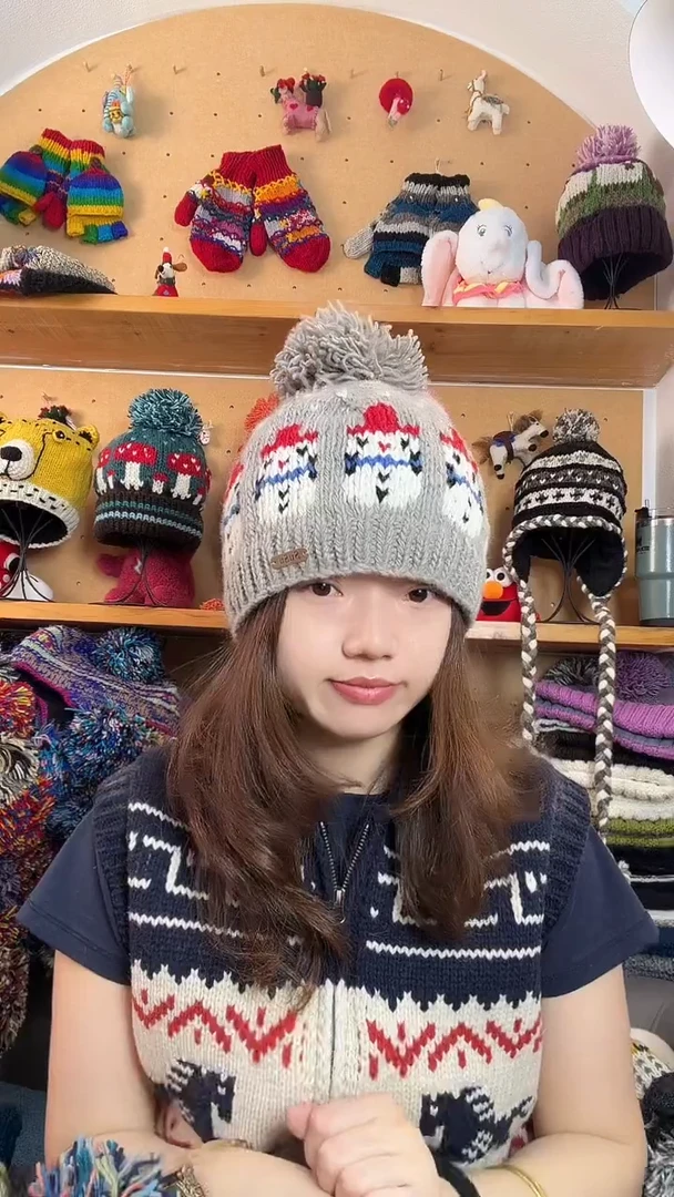 羊毛百分百纯手工帽子闪购1