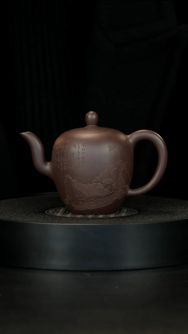 【闪购商品】紫砂茶壶全手工精挑大水潭天青美人肩