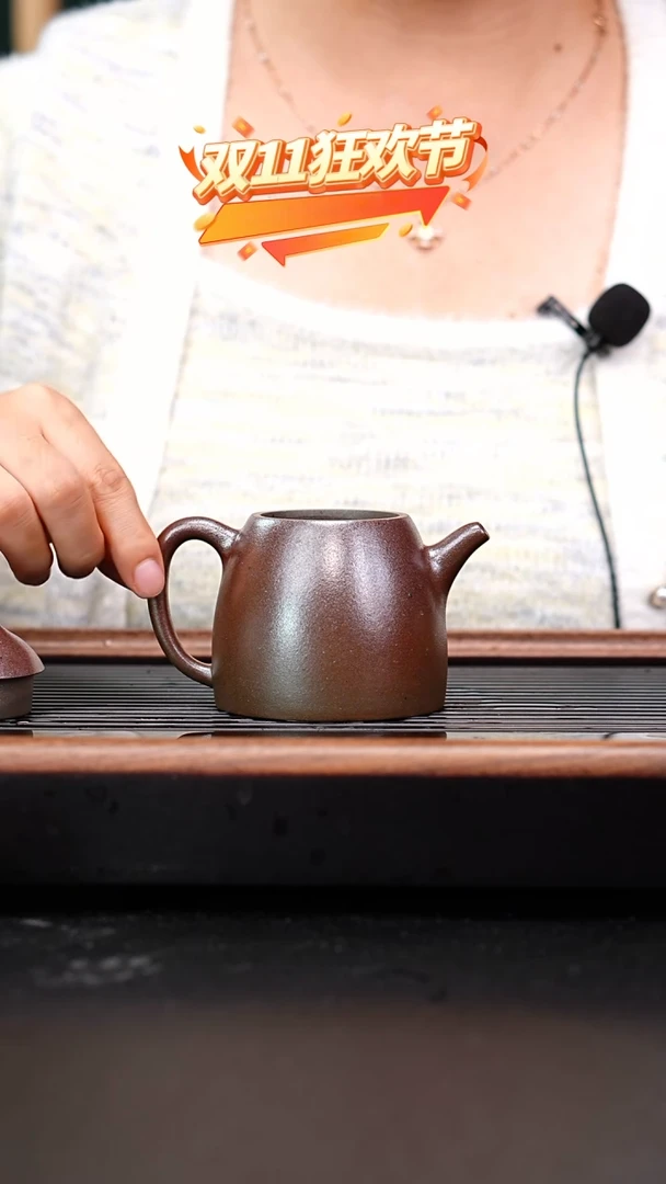 茶壶紫砂天青柴烧秦权