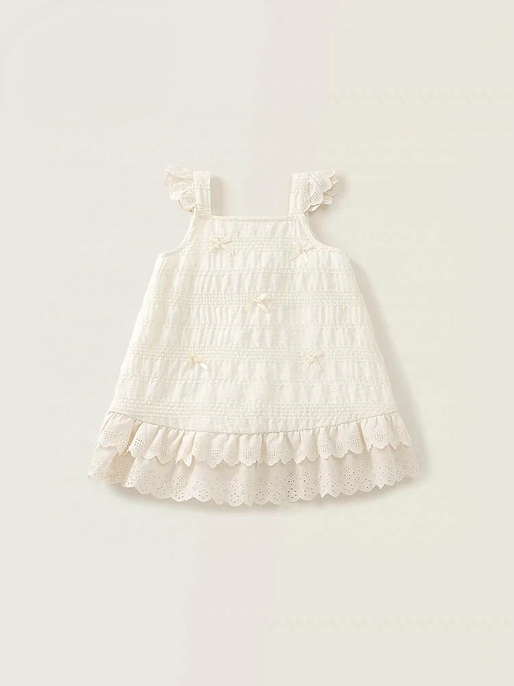 J662女童L·H·NIAO2025夏季气质甜美洋气时尚连衣裙