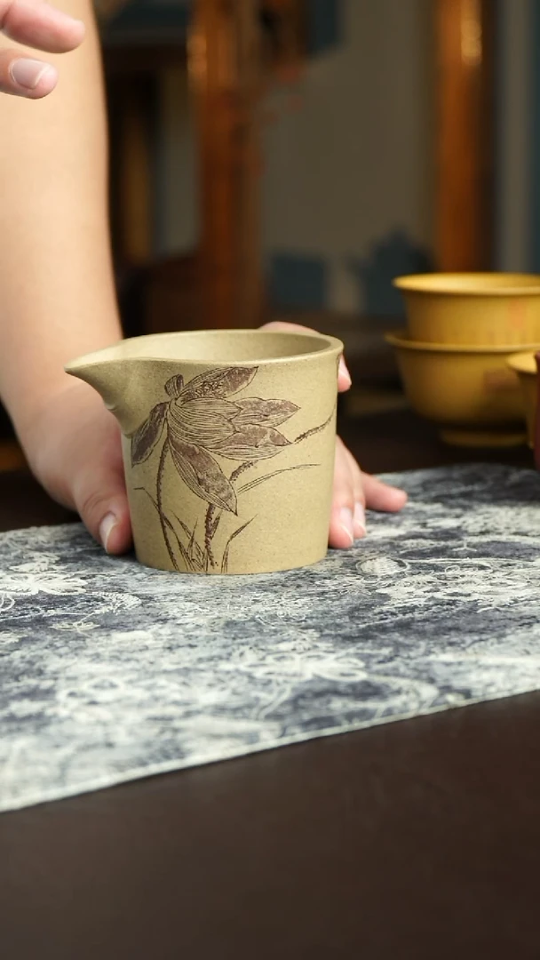 茶杯紫砂31号宜兴紫砂原矿作品