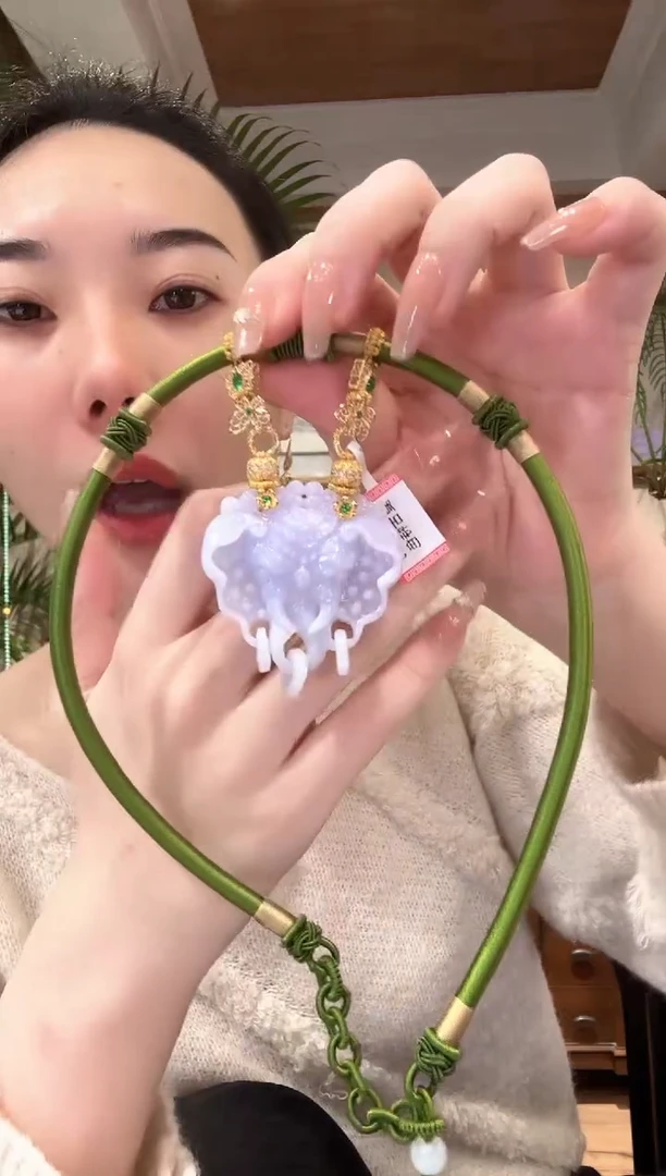 【闪购商品】翡翠颈饰未镶嵌国风