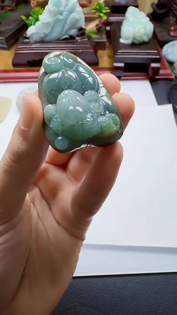 吊坠(不含链)未镶嵌翡翠1