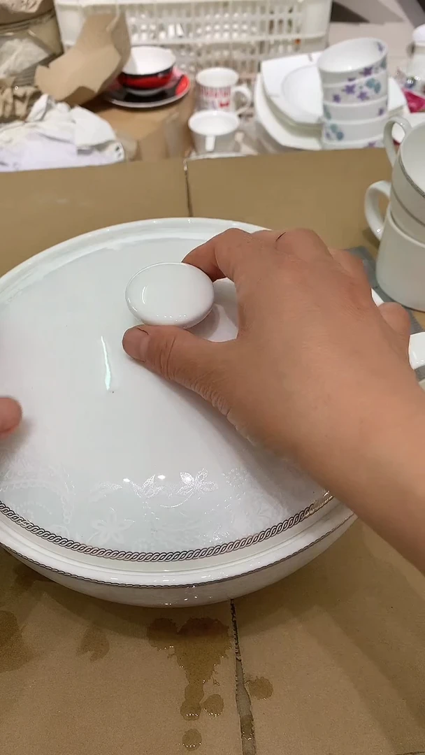 蓝云锦品锅隆达骨质瓷