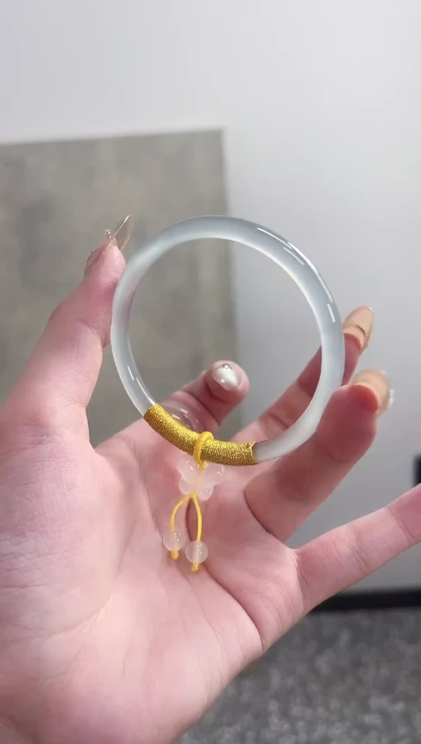 【闪购商品】玛瑙/玉髓手镯未镶嵌56圈 需要包容