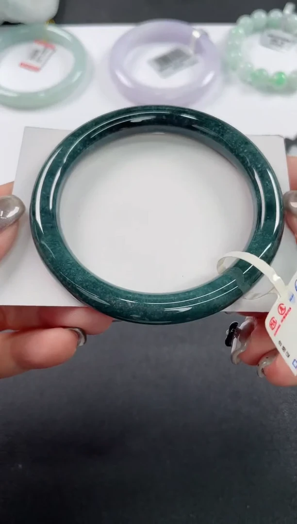 未镶嵌手镯翡翠基地发货H7865 58+