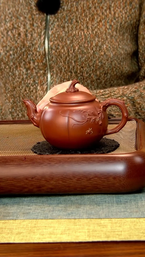 【闪购商品】紫砂茶壶26徐记福康 百年紫砂