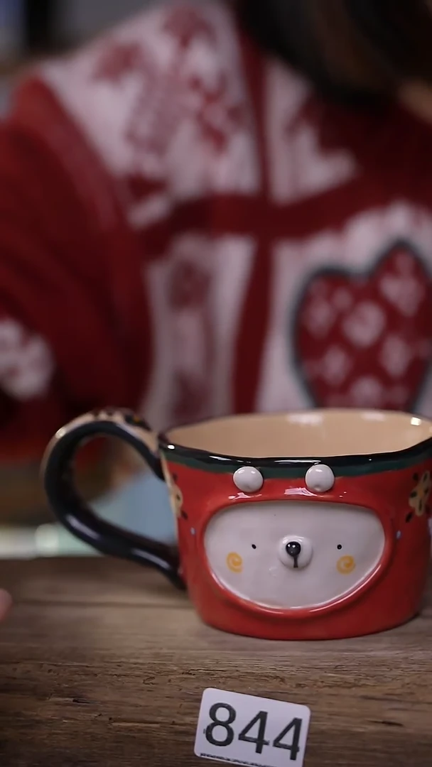 【闪购商品】瓷片手绘·杯/设计师 xudu 款