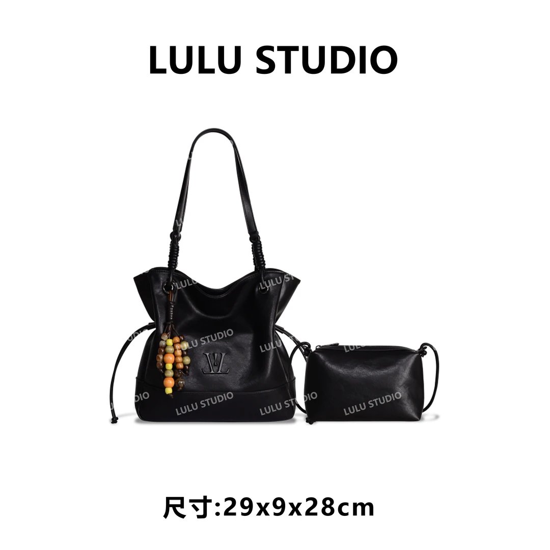 【RAIN.CUN】GQ-1837-黑色RAIN.CUN百搭简约时尚休闲潮流女包