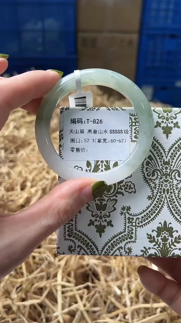 未镶嵌手镯石英质玉T826