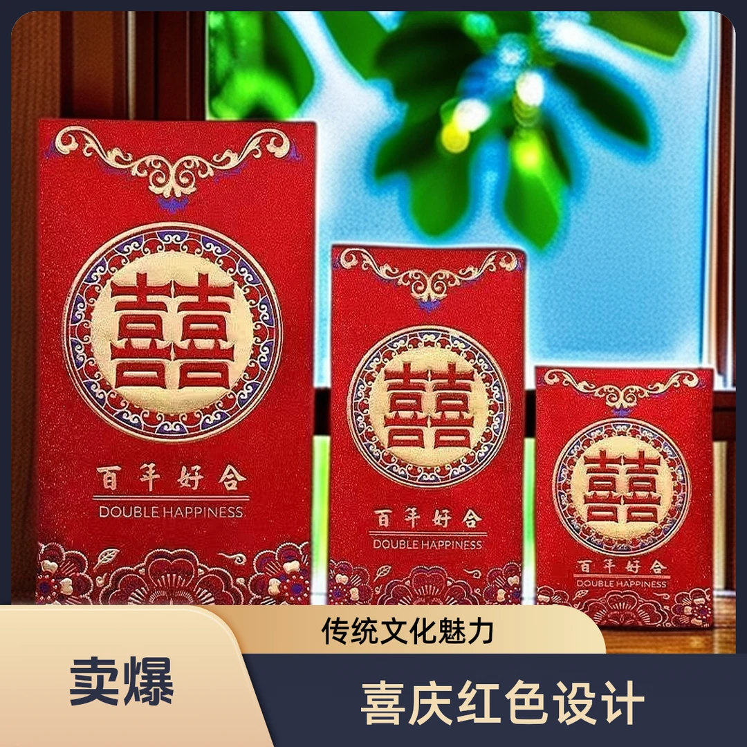 新婚红包2025新款结婚红包烫金磨砂个性创意红包结婚专用婚庆用品