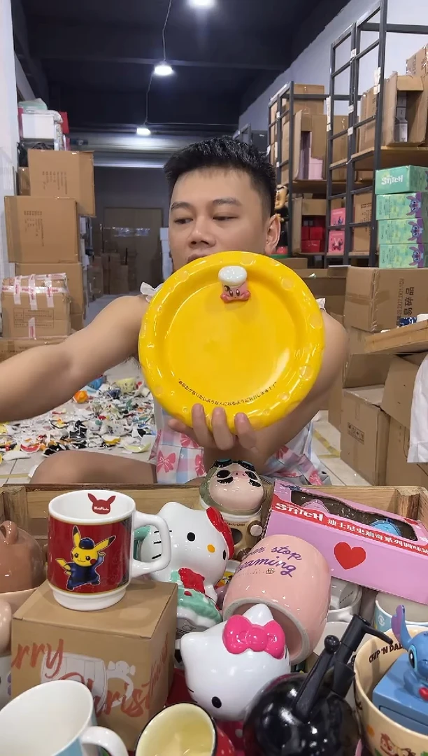 瓷片原盒星之卡比奶酪盘