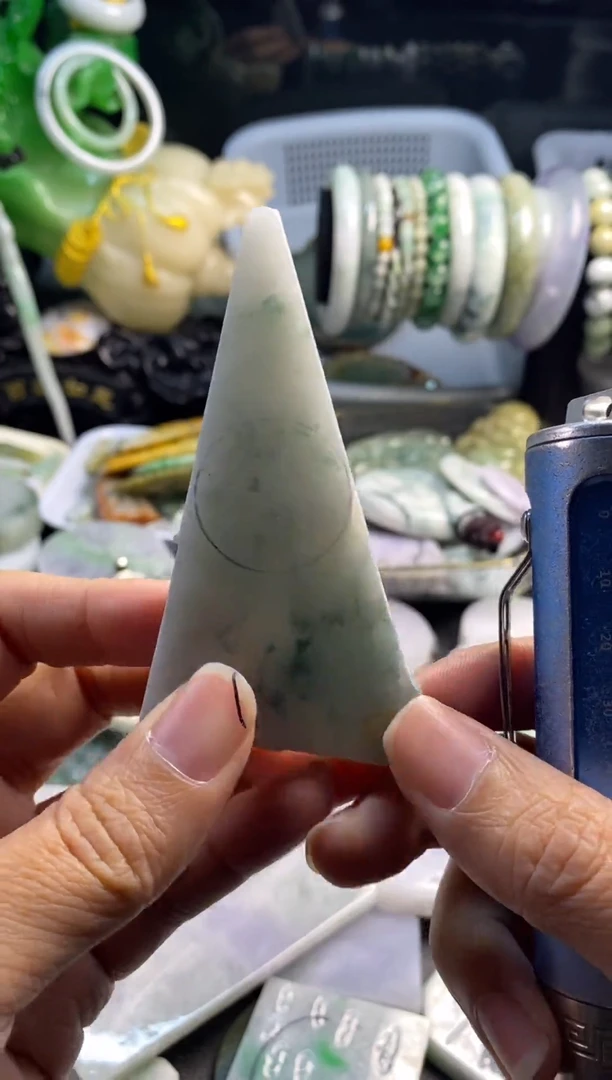 散珠翡翠翡翠A货09