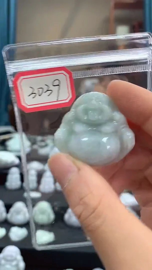 颈饰未镶嵌翡翠佛公3039
