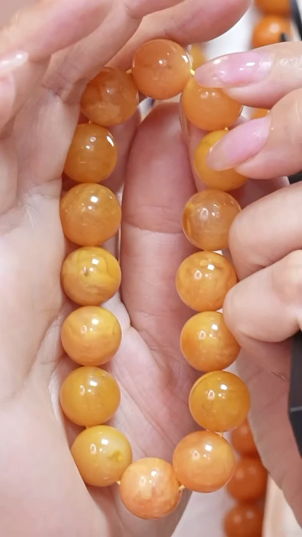 蜜蜡颈饰未镶嵌7684天然蜜蜡珠宝奇石云端妖孽全部保真