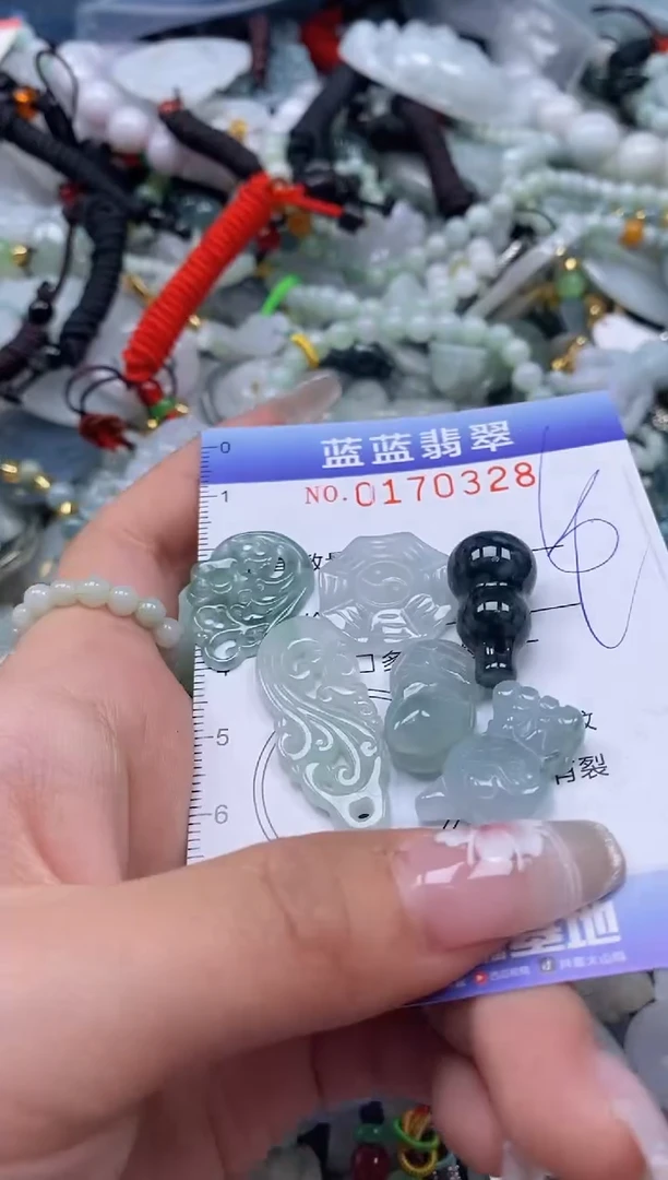 【闪购商品】翡翠颈饰未镶嵌闪购0170328