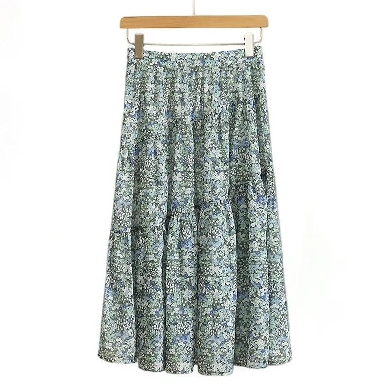 F234-伍莎服饰云仓百搭时尚新款半裙#QQS46E007