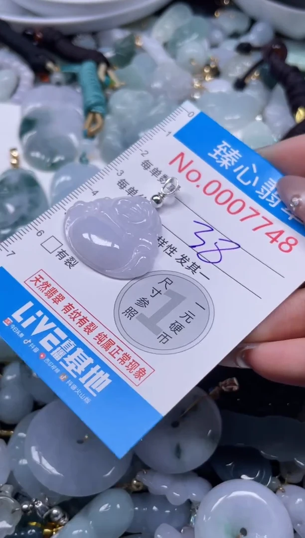 颈饰未镶嵌翡翠7748