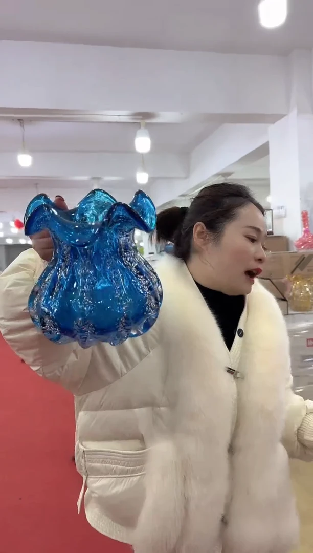 【闪购商品】琉璃迪喜花器-z-晚24