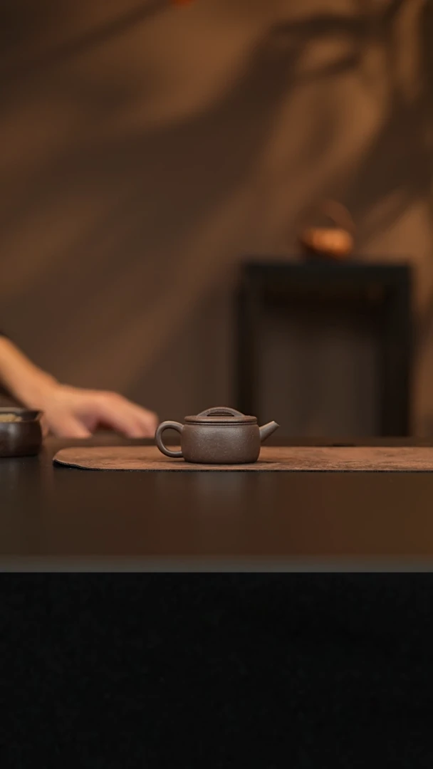 【闪购商品】紫砂茶壶允禾斋wyst 天青 汉瓦 60cc