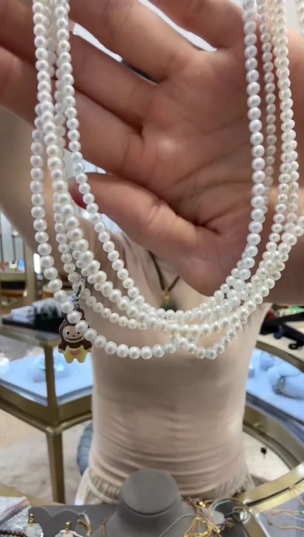 颈饰未镶嵌淡水珍珠61多样发一