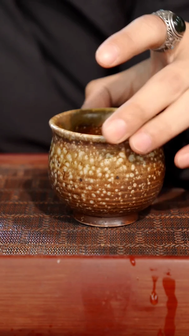 陶瓷奢瓷/瑞寅柴烧茶器（杯子）698