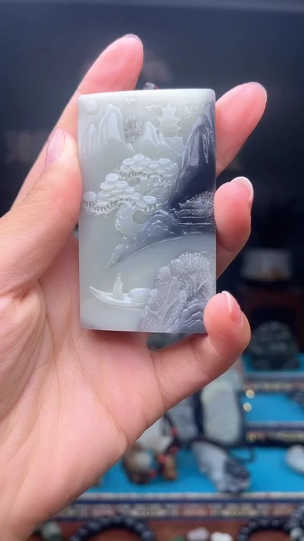 未镶嵌和田玉挂件1