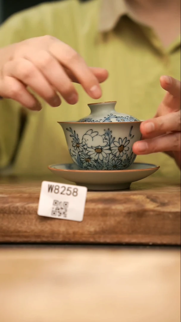 【经典福利】/ 盖碗@@W8258