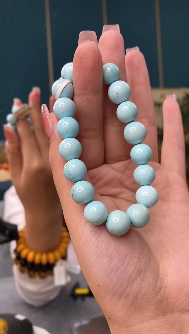 【闪购商品】绿松石手串未镶嵌1/18多样性发其一55